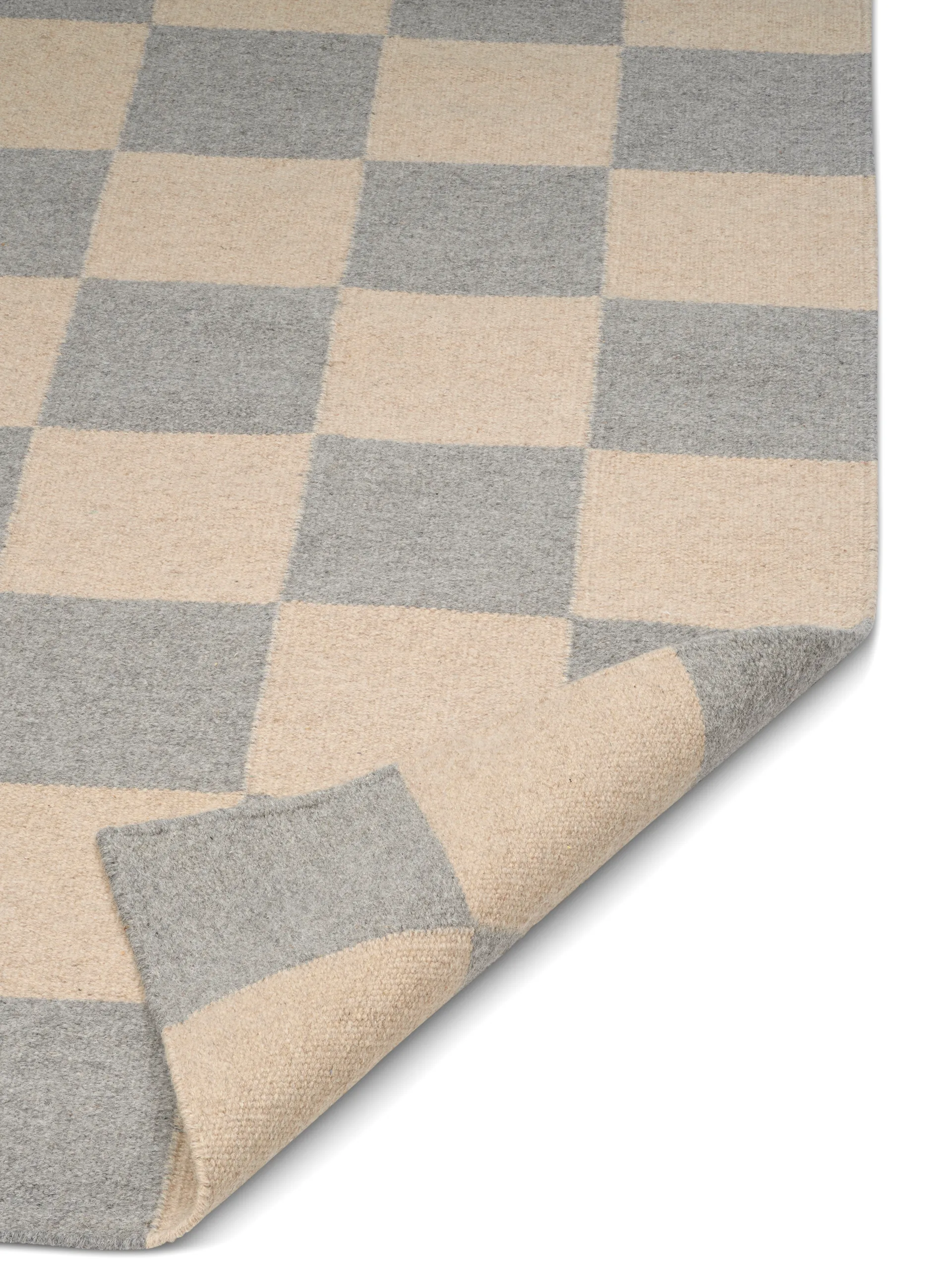 Tapis Squares, Gris-beige, 200x300 cm Classic Collection