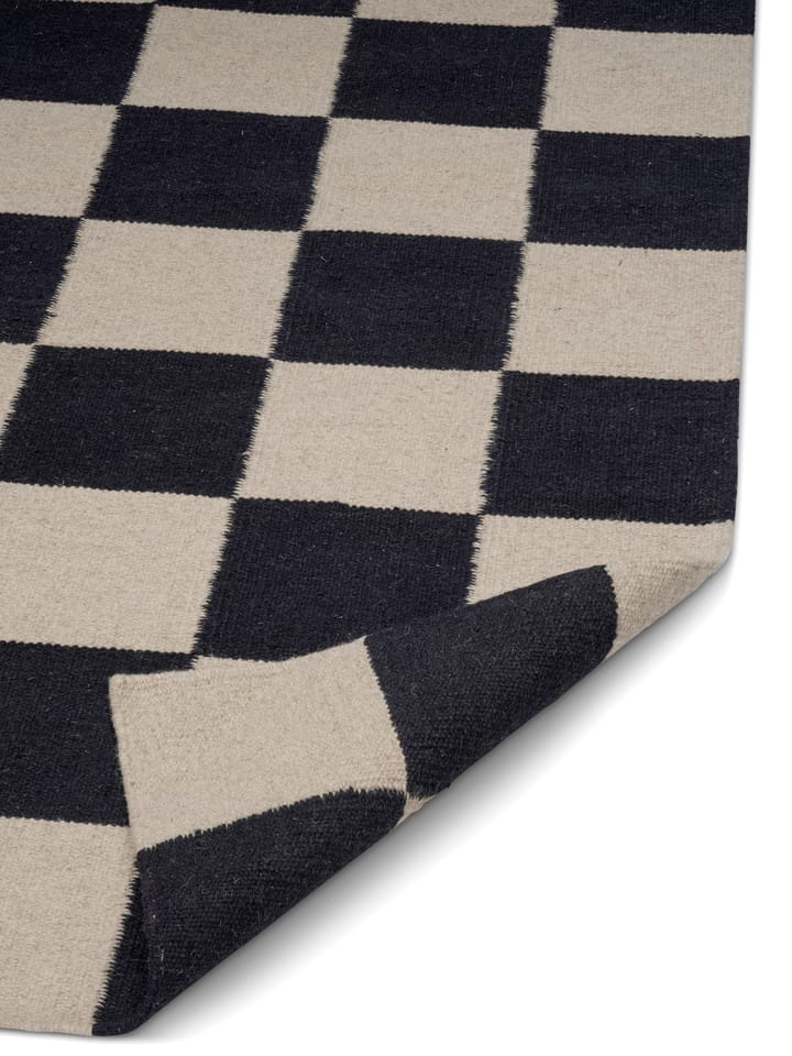 Tapis Squares, Noir-beige, 170x230 cm Classic Collection