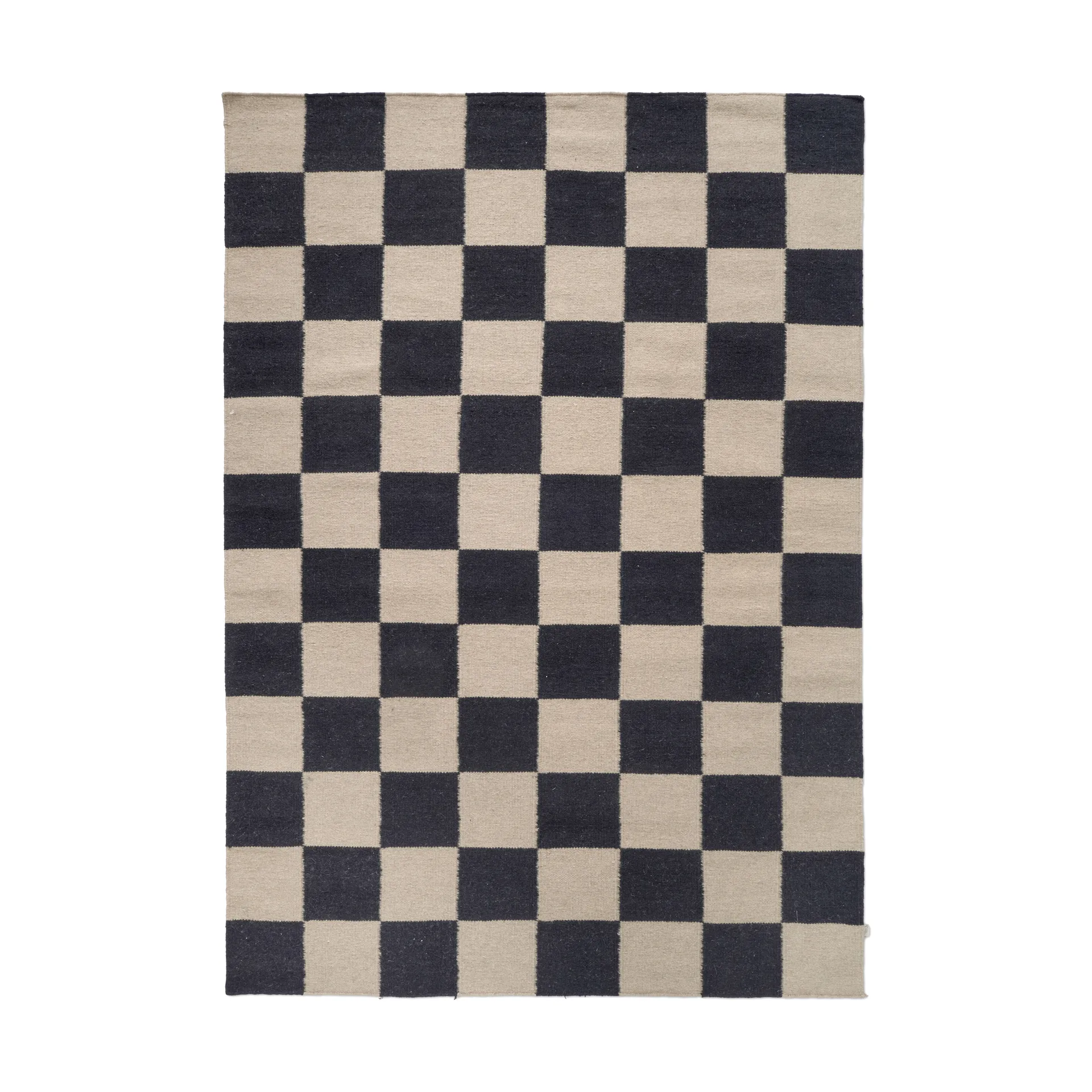Tapis Squares, Noir-beige, 250x350 cm Classic Collection