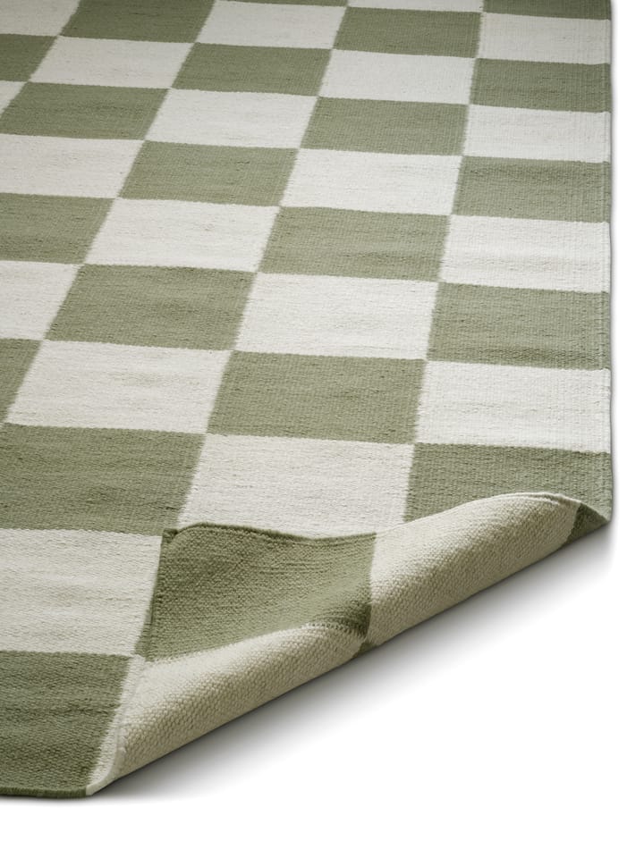 Tapis Squares, White-green, 300x400 cm Classic Collection