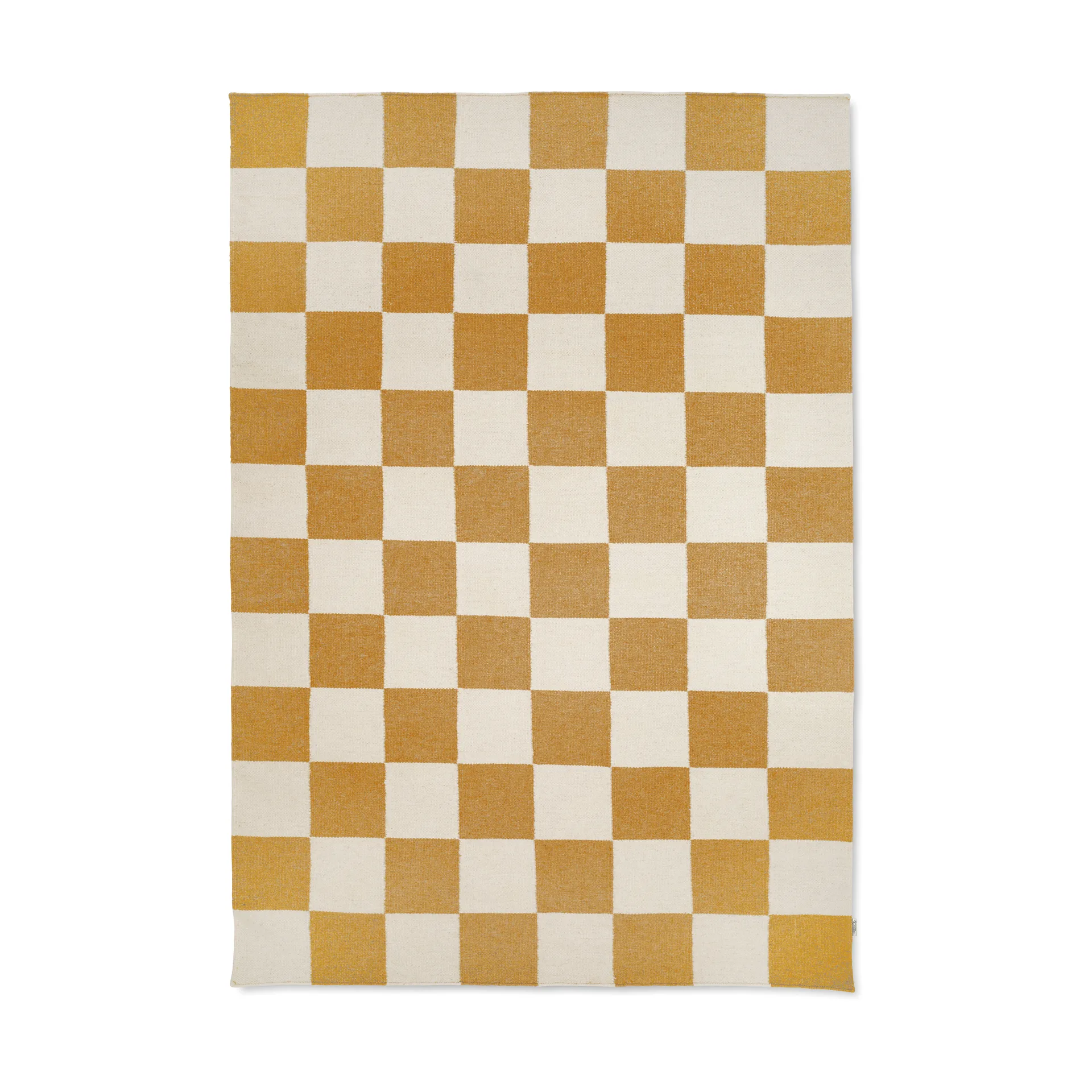 Tapis Squares, White-yellow, 300x400 cm Classic Collection