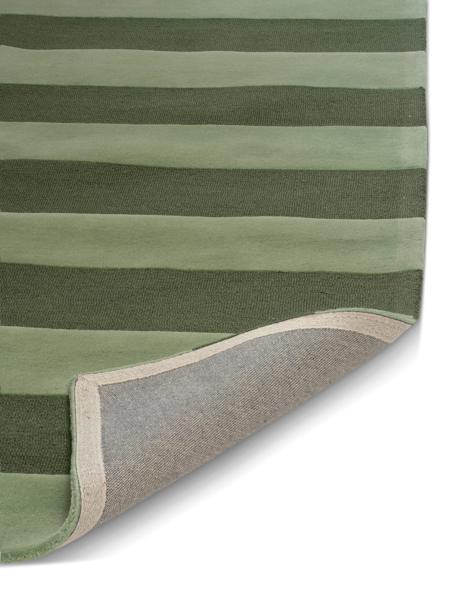 Tapis Stripe Boucle, Green, 170x230 cm Classic Collection