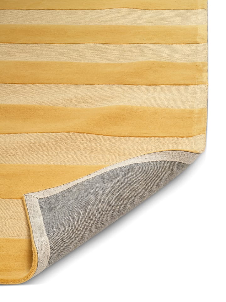Tapis Stripe Boucle, Yellow, 250x350 cm Classic Collection