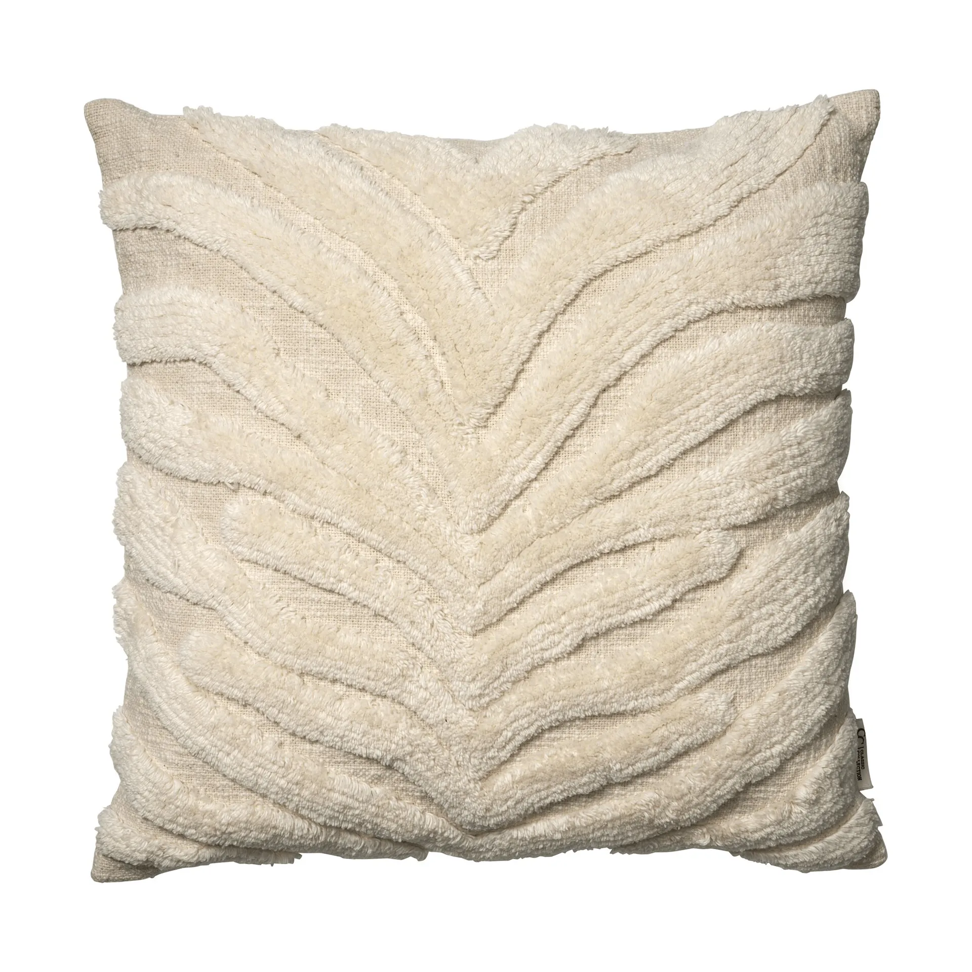 Zebra Tuft housse de coussin, Off white, 50x50 cm Classic Collection