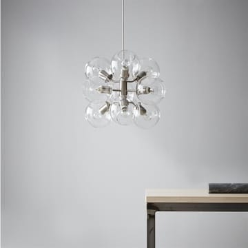 Lampe à suspension Tage - argenté-verre transparent - CO Bankeryd