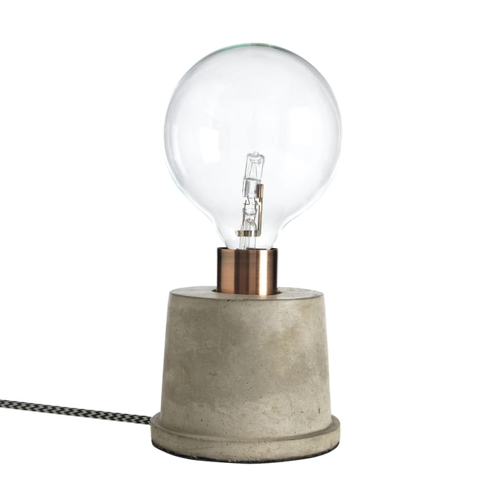 Lampe de table Pim - béton gris - cuivre - CO Bankeryd