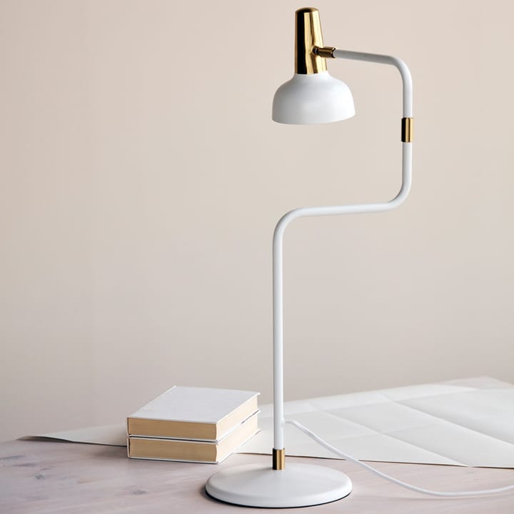 Lampe de table Ray - noir, détails en nickel - CO Bankeryd