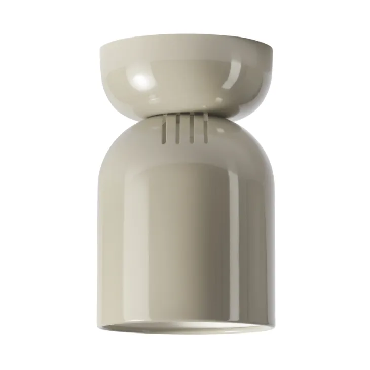Spot de plafond Lennon, Beige, Ø12,5x19,5 cm CO Bankeryd