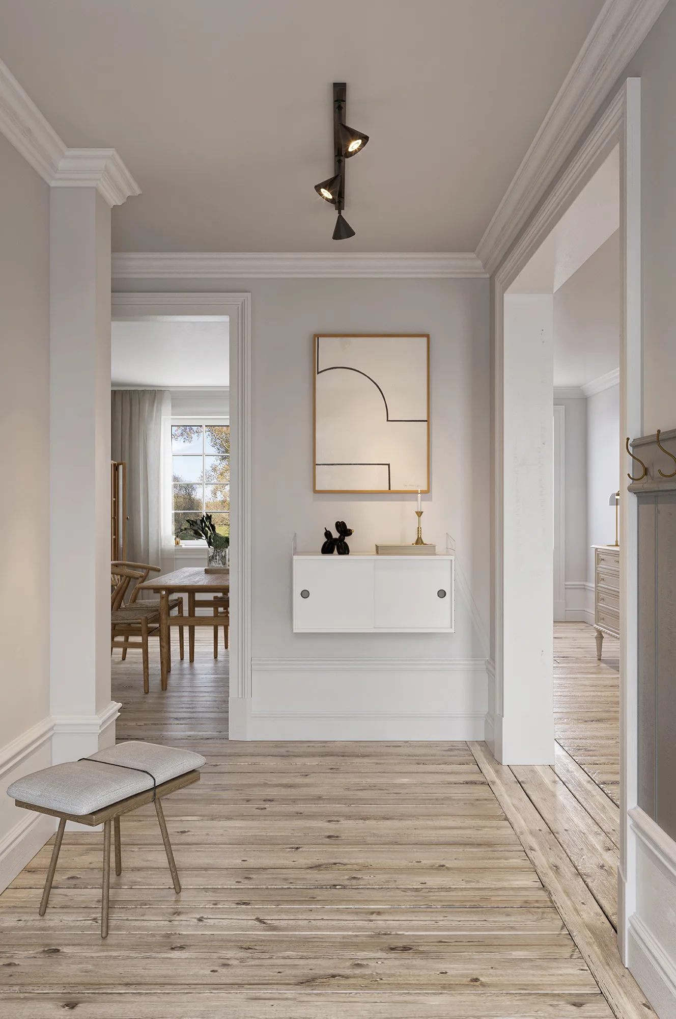 Spot plafond Rain 10, Black CO Bankeryd