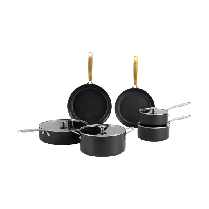 Batterie de cuisine Combekk Element, 10 pièces - Black - Combekk