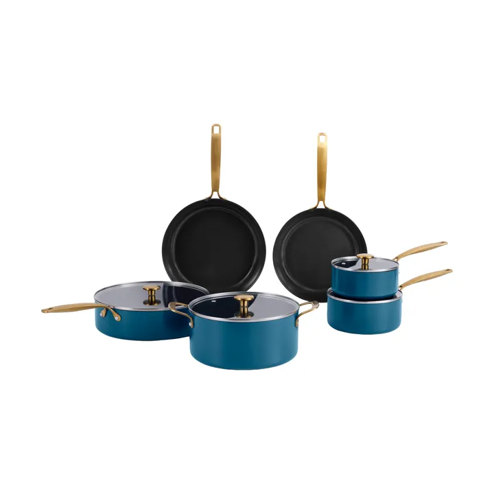 Batterie de cuisine Combekk Element, 10 pièces - Ocean Blue - Combekk