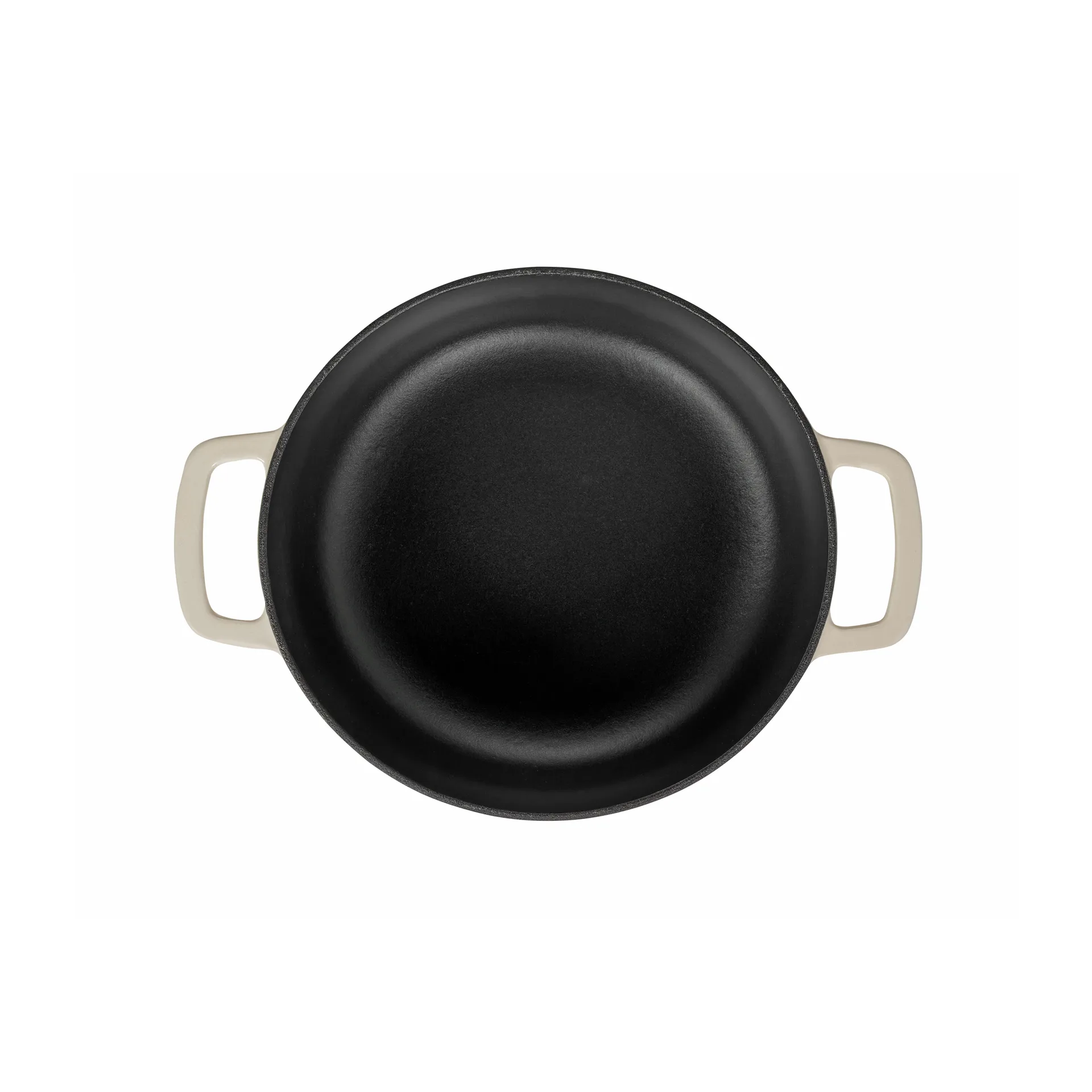 Cocotte Combekk Enameled en fonte émaillée Ø28 cm, Sand-gold knob Combekk