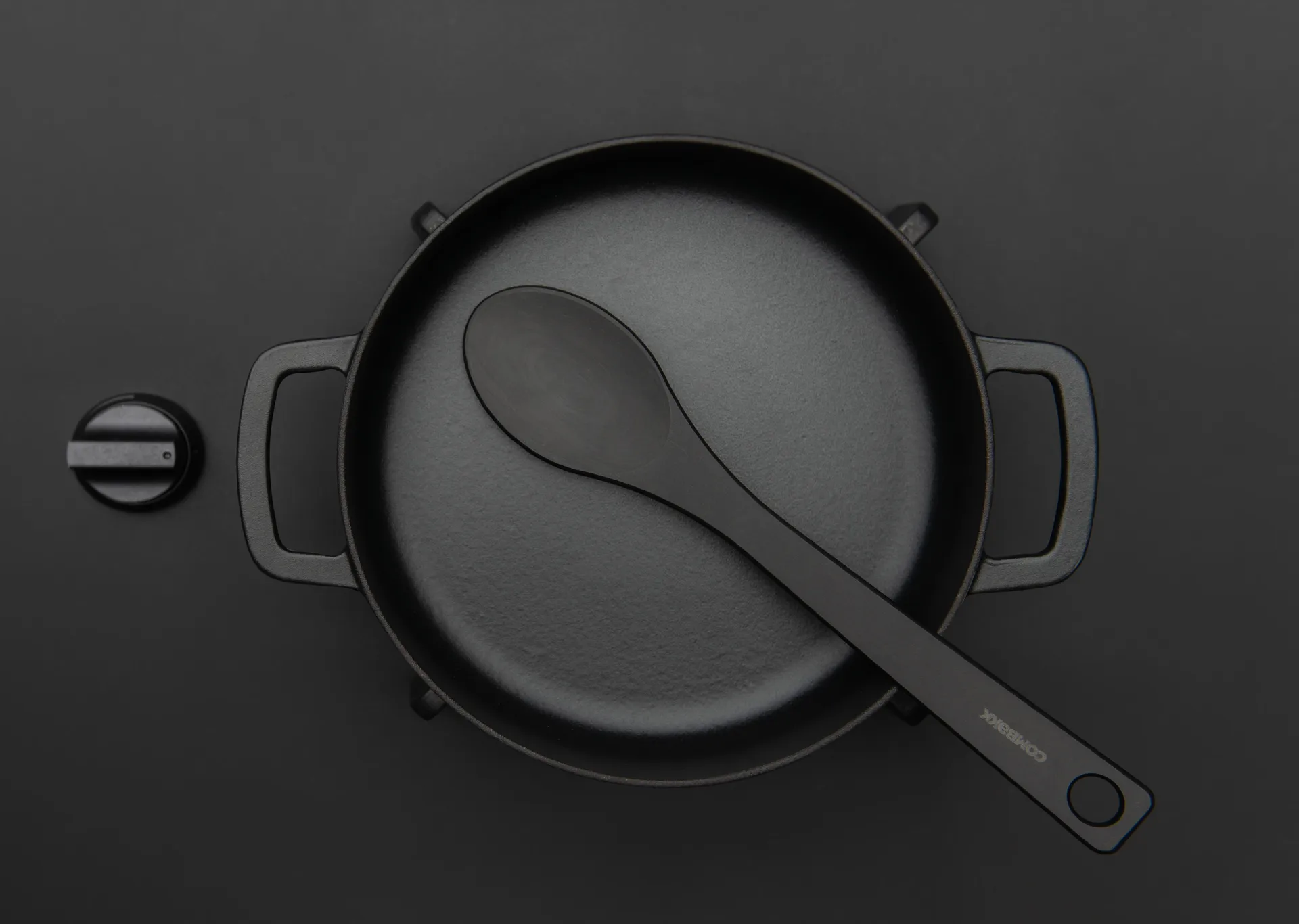 Cuillère de service Combekk en fibre de bois, Black Combekk