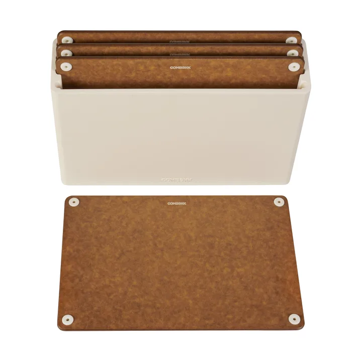 Planches à découper Combekk lot de 4 - Sand-brown - Combekk