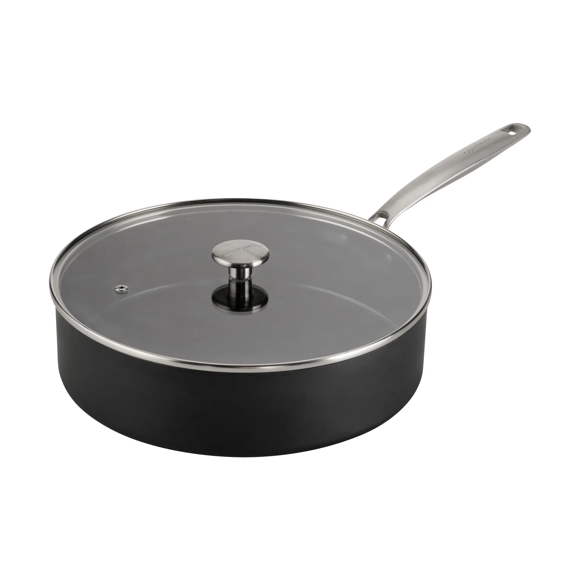 Sauteuse Combekk Element en aluminium noir, Ø28 cm Combekk