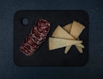 Set de planches à découper Combekk en bois, 2 pièces - Black - Combekk