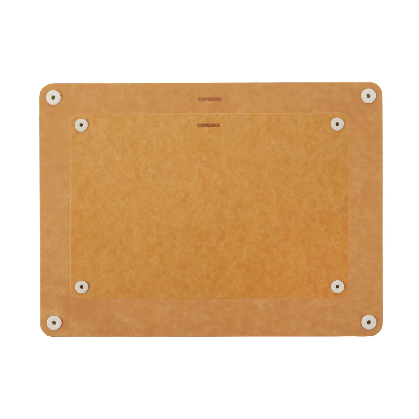 Set de planches à découper Combekk en bois, 2 pièces, Natural Combekk