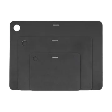 Set de planches à découper Combekk en bois, 3 pièces - Black - Combekk