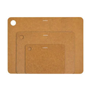 Set de planches à découper Combekk en bois, 3 pièces - Brown - Combekk