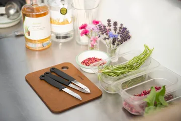 Set de planches à découper Combekk en bois, 3 pièces - Brown - Combekk