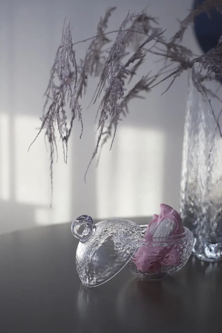 Bonbonnière Gry Ø11x15 cm, Clair Cooee Design