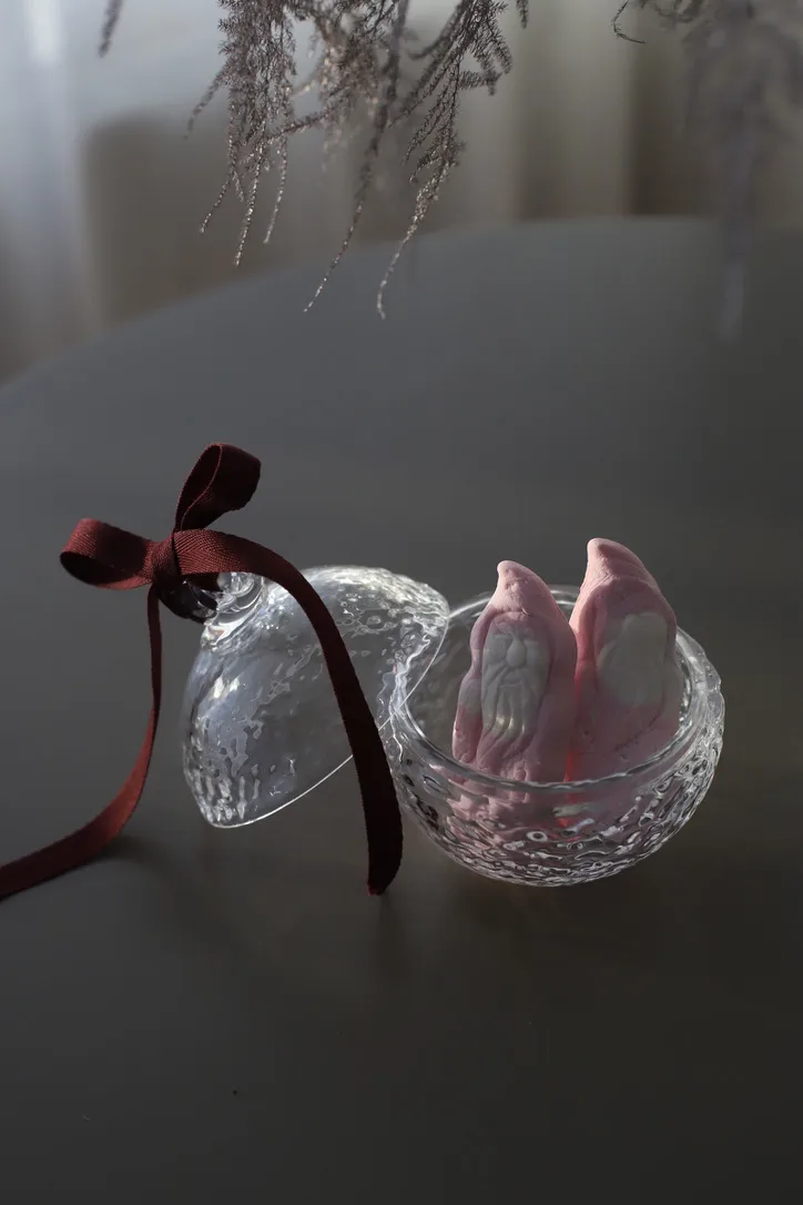 Bonbonnière Gry Ø11x15 cm, Clair Cooee Design