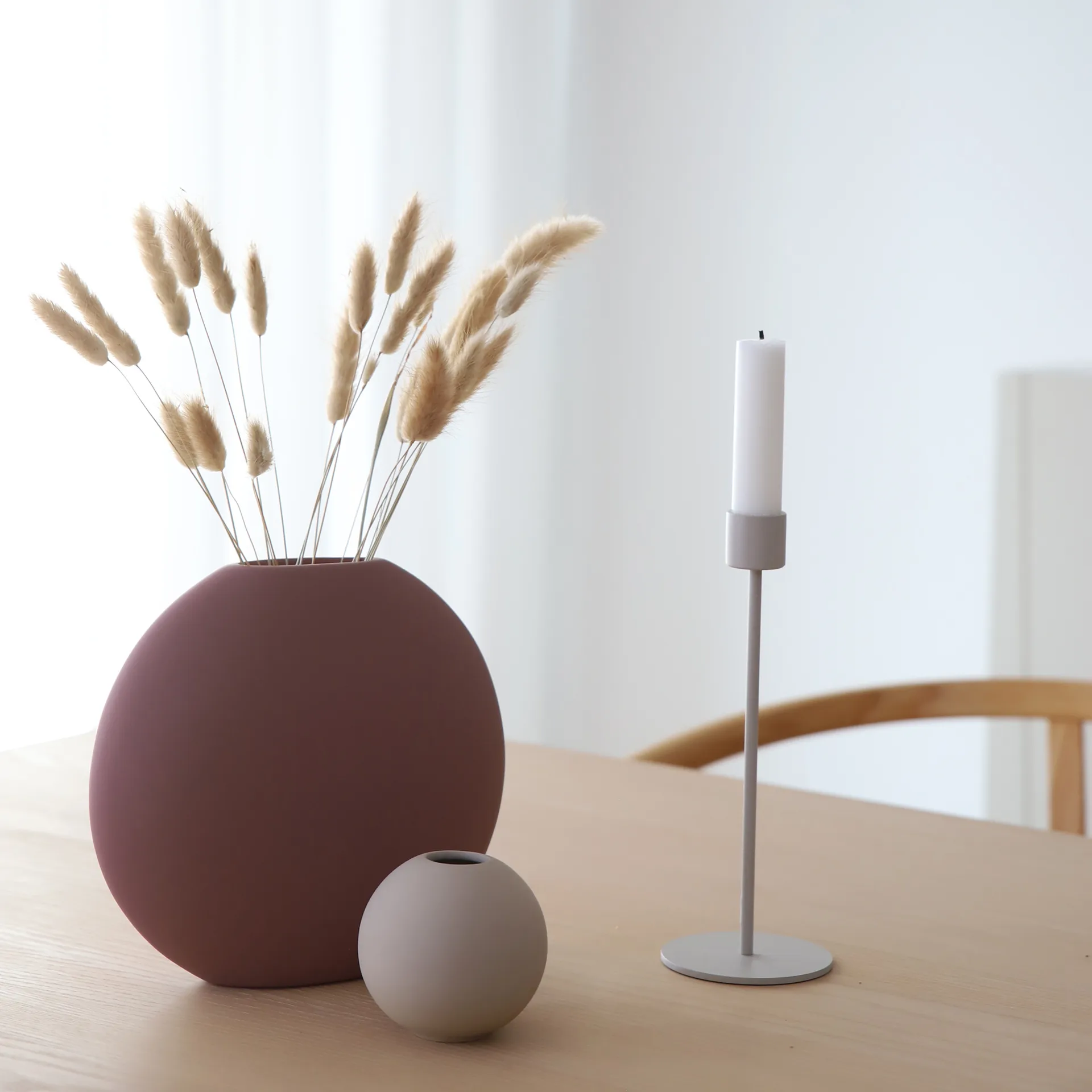 Bougeoir Cooee 21 cm, sable Cooee Design