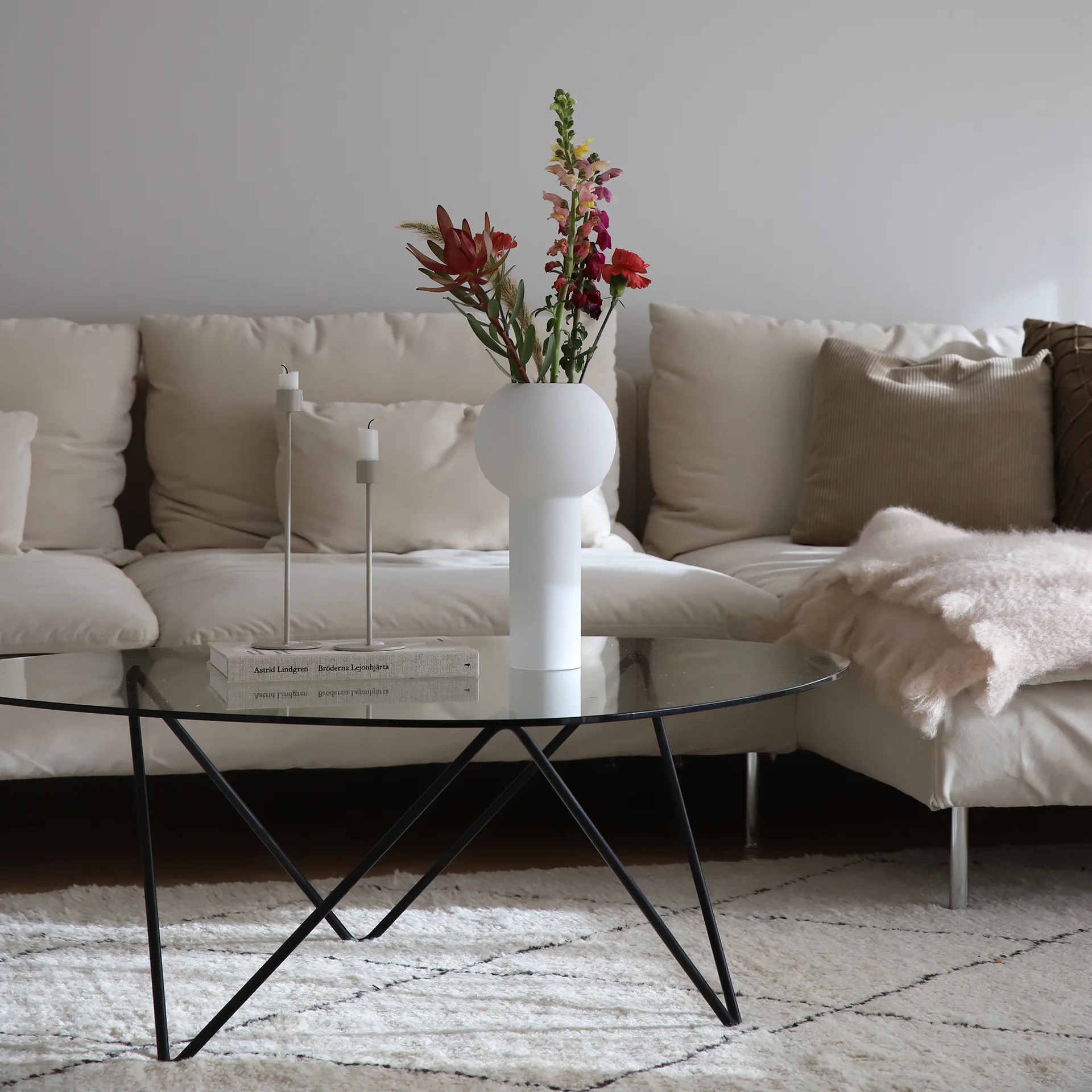 Bougeoir Cooee 29cm, Sable Cooee Design