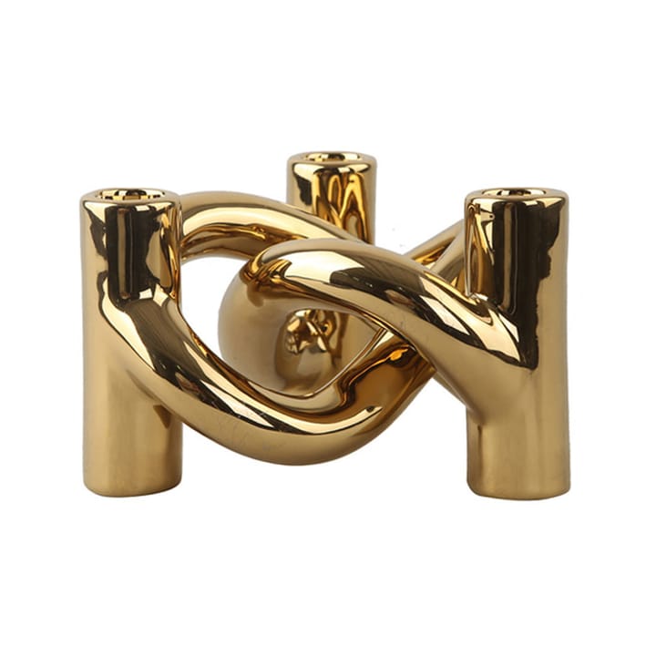 Bougeoir Lykke Three - Gold - Cooee Design