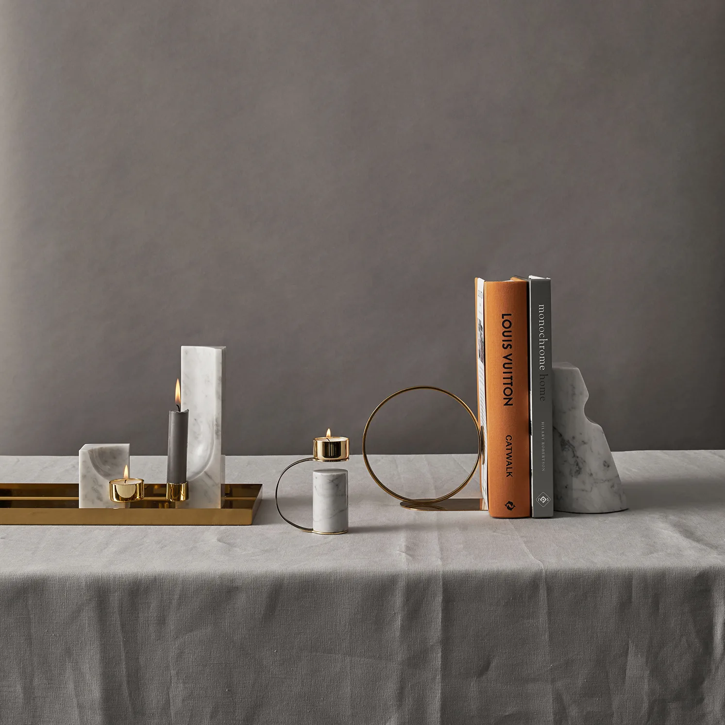 Bougeoir Quarter, Carrara Cooee Design