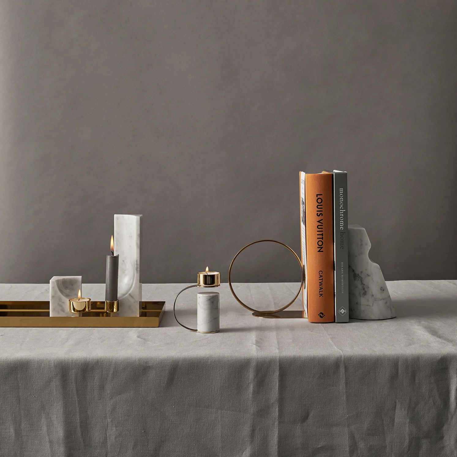 Bougeoir Quarter, Carrara Cooee Design