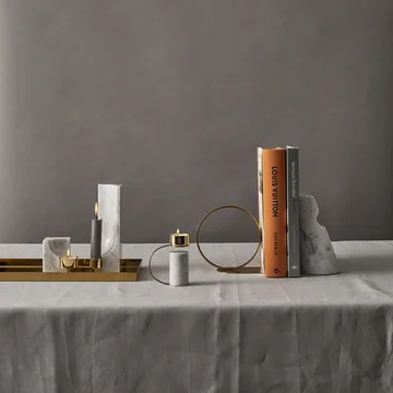 Bougeoir Quarter - Carrara - Cooee Design