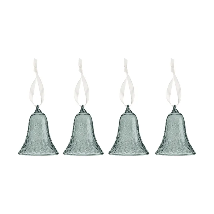 Cloche Gry 8 cm lot de 4 - Fumée - Cooee Design
