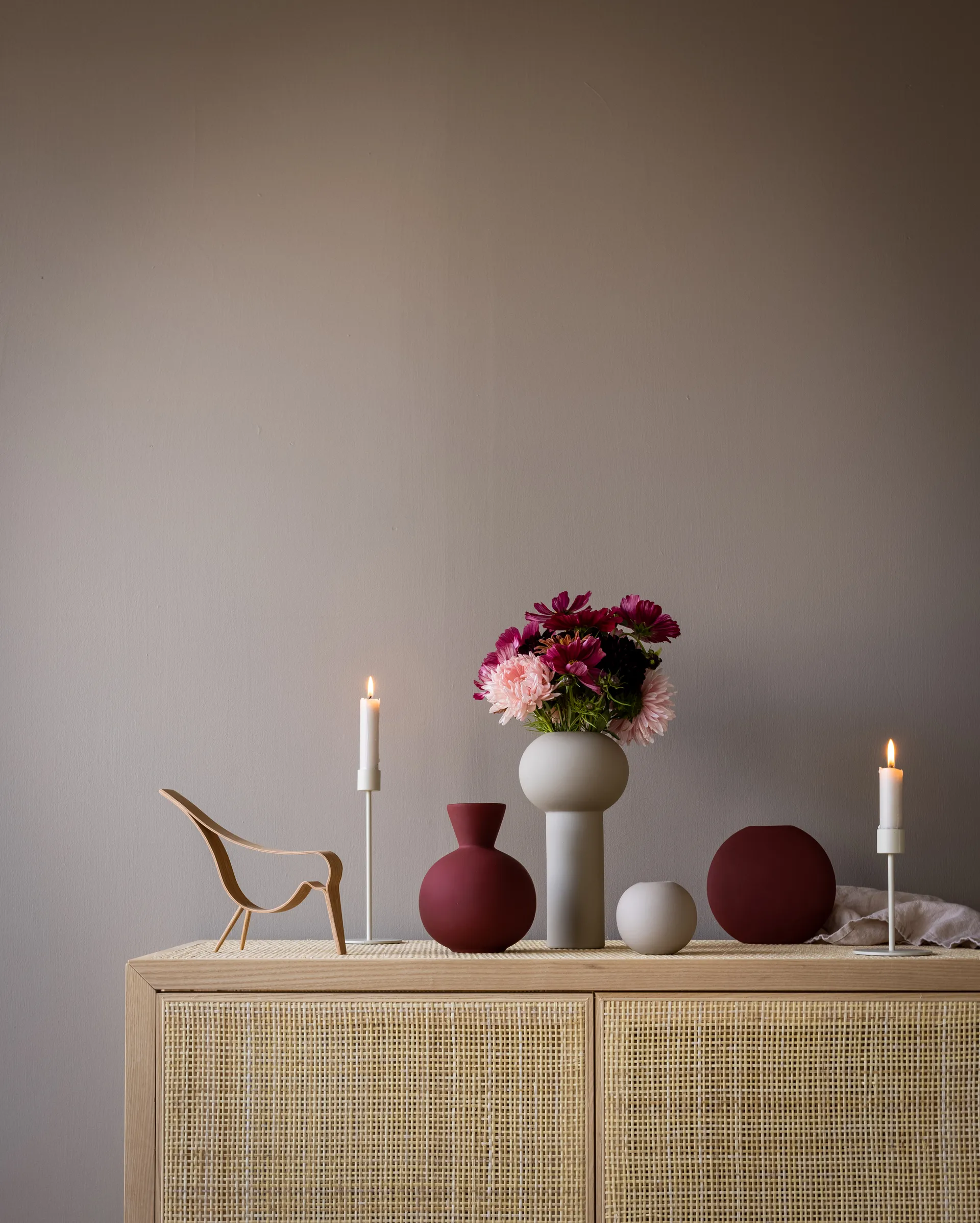 Cooee Bougeoir 13 cm, Sand Cooee Design