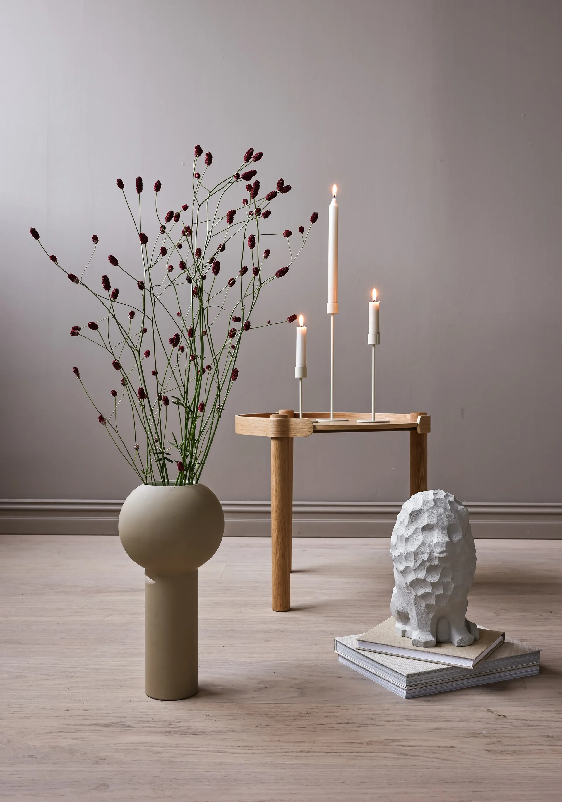 Cooee Bougeoir 13 cm, Sand Cooee Design