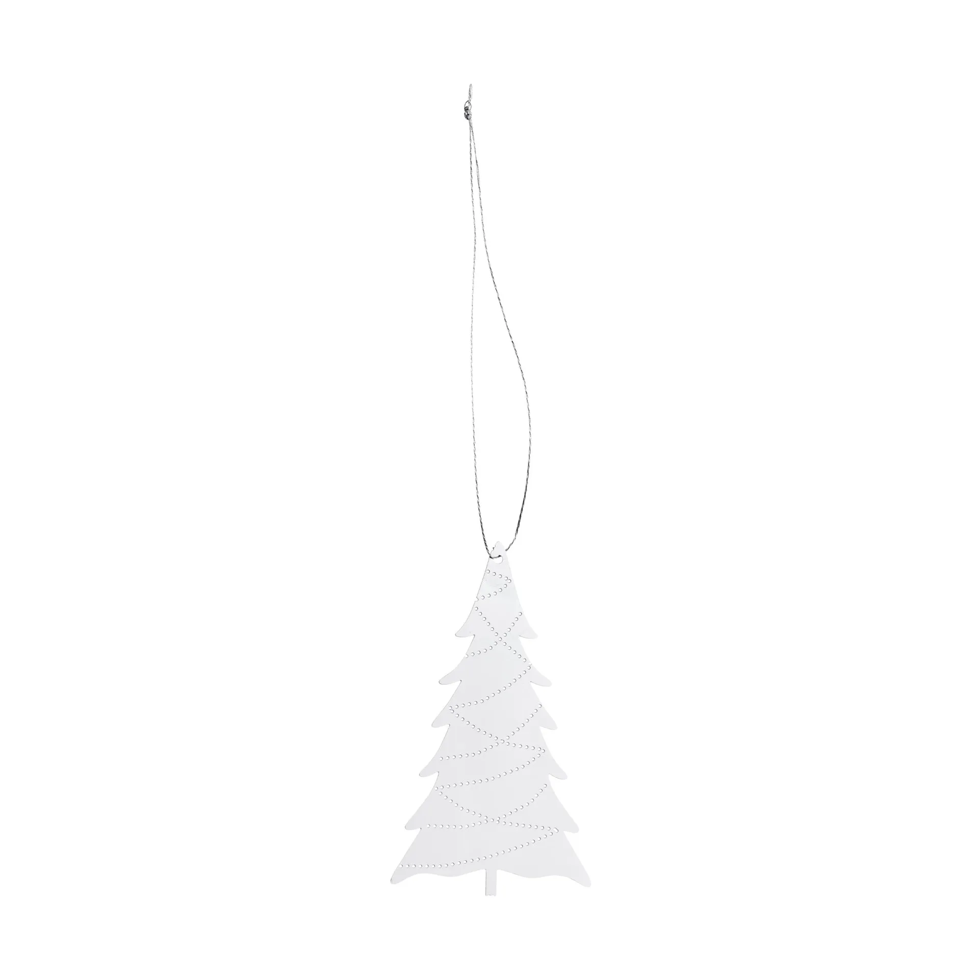 Cooee suspensions de Noël en acier inoxydable, lot de 4, Arbre Cooee Design