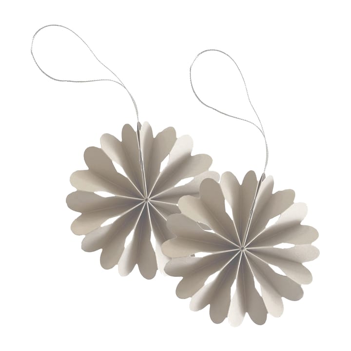 Décoration de Noël Paper Flowers - Naturel - Cooee Design