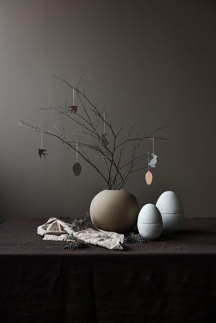 Décoration de Pâques Easter Deco oiseau Lot de 4, Cafe au lait Cooee Design