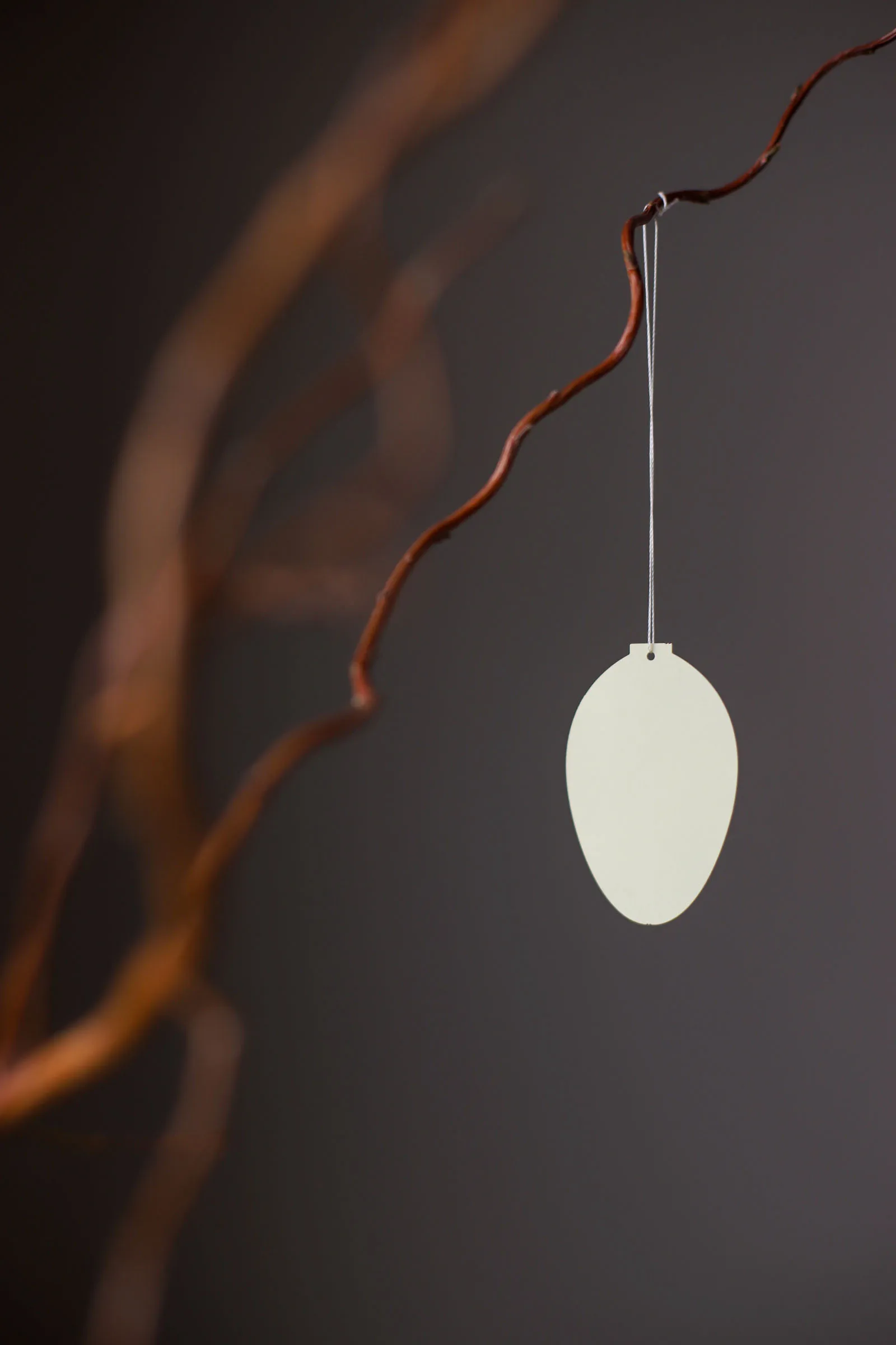 Décoration de Pâques Easter Deco œuf Lot de 4, Light yellow Cooee Design