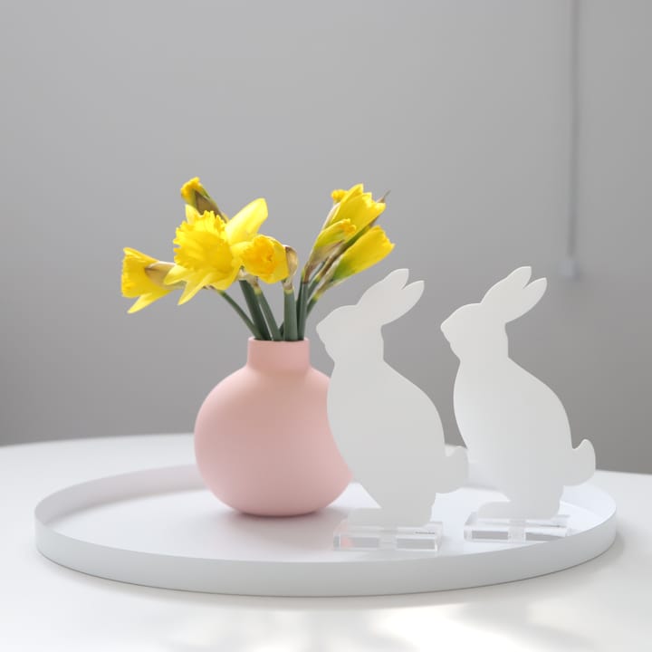 Décoration de Pâques Hare 18 cm - White - Cooee Design