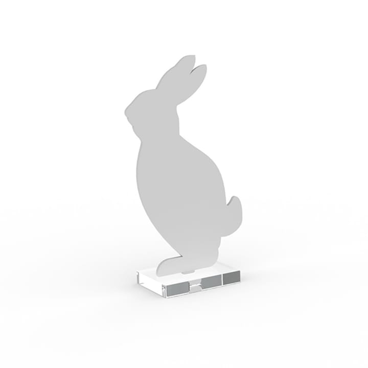 Décoration de Pâques Hare 18 cm - White - Cooee Design