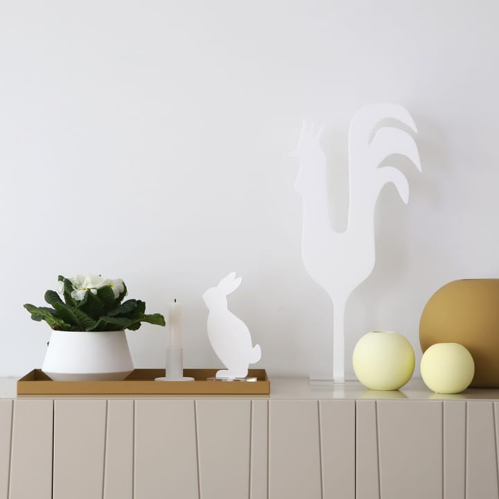 Décoration de Pâques Hare 18 cm - White - Cooee Design