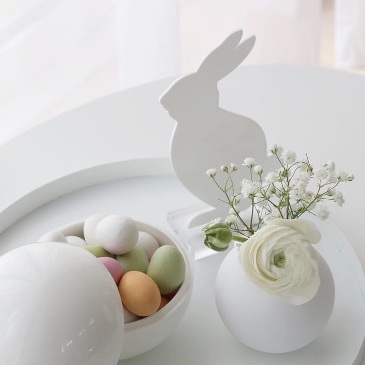 Décoration de Pâques Hare 18 cm - White - Cooee Design