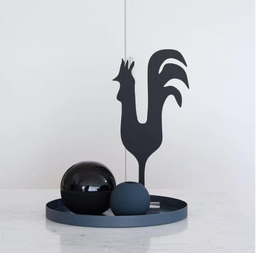 Décoration de Pâques Rooster 36 cm - Black - Cooee Design