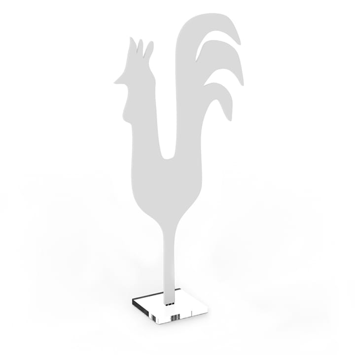 Décoration de Pâques Rooster 47 cm - White - Cooee Design