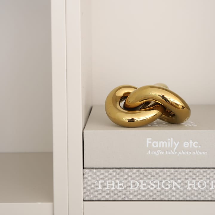 Décoration Knot Table Small, Gold Cooee Design