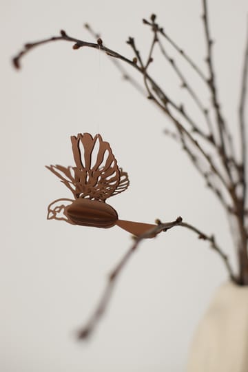 Décoration suspendue en forme d'oiseau en papier - Café - Cooee Design