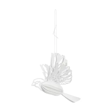 Décoration suspendue en forme d'oiseau en papier lot de 2 - Naturel - Cooee Design