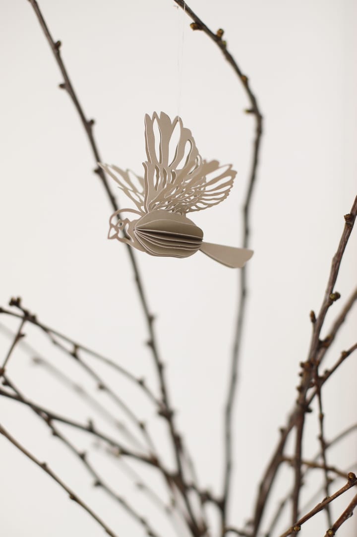 Décoration suspendue en forme d'oiseau en papier, Sable Cooee Design