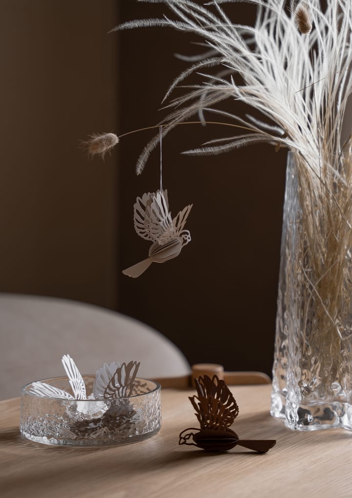 Décoration suspendue en forme d'oiseau en papier, Sable Cooee Design
